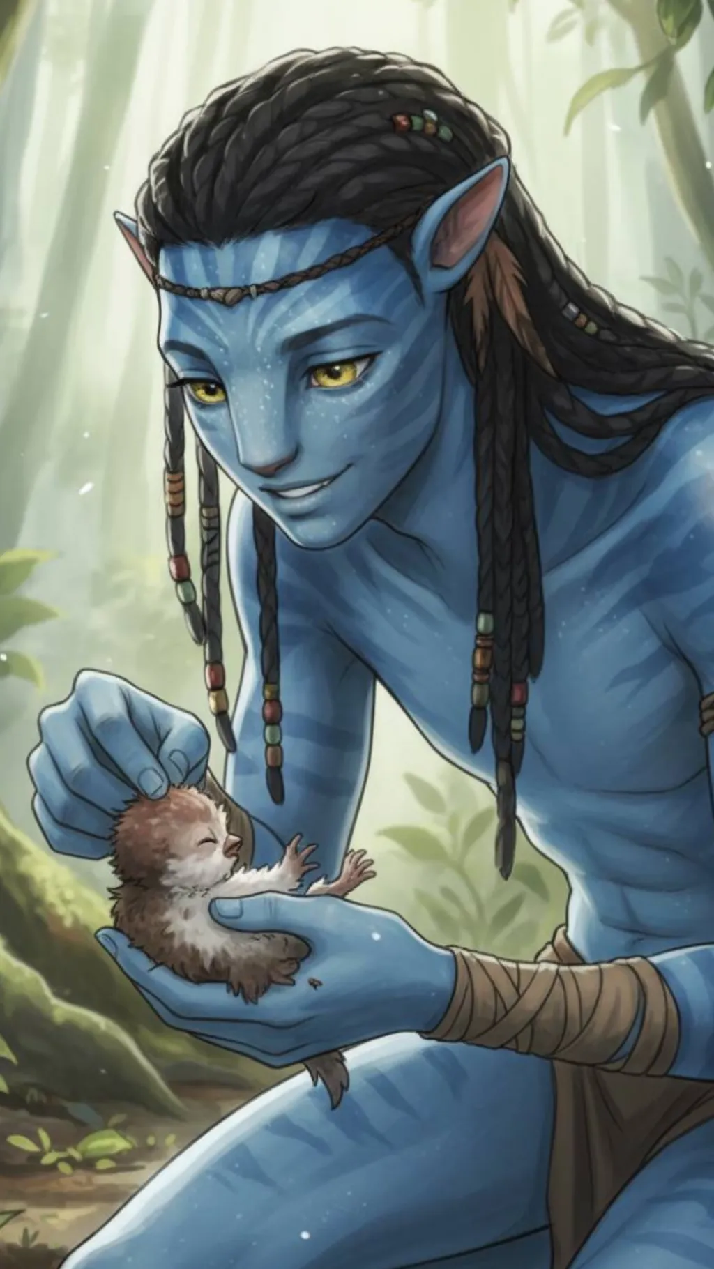 ai character: Neteyam background