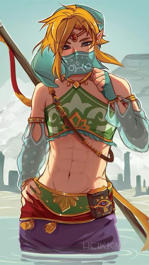 ai character: Link background