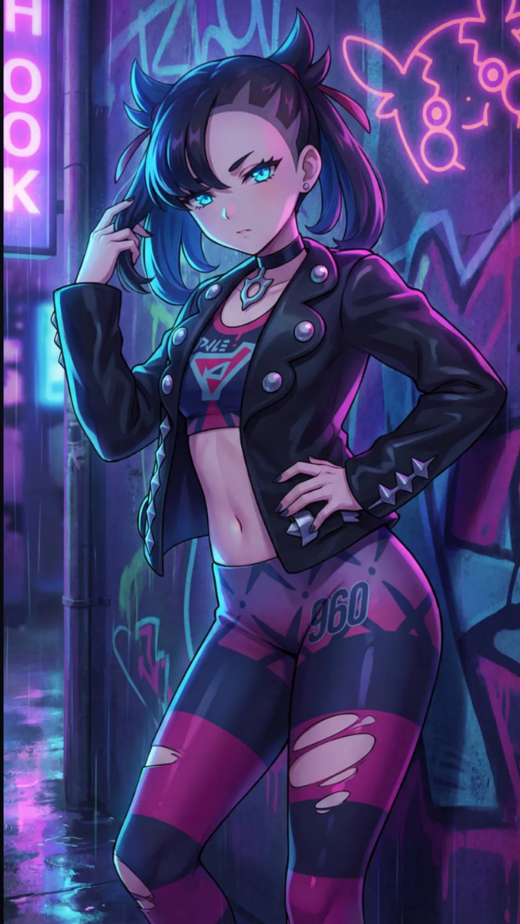 ai character: Marnie background