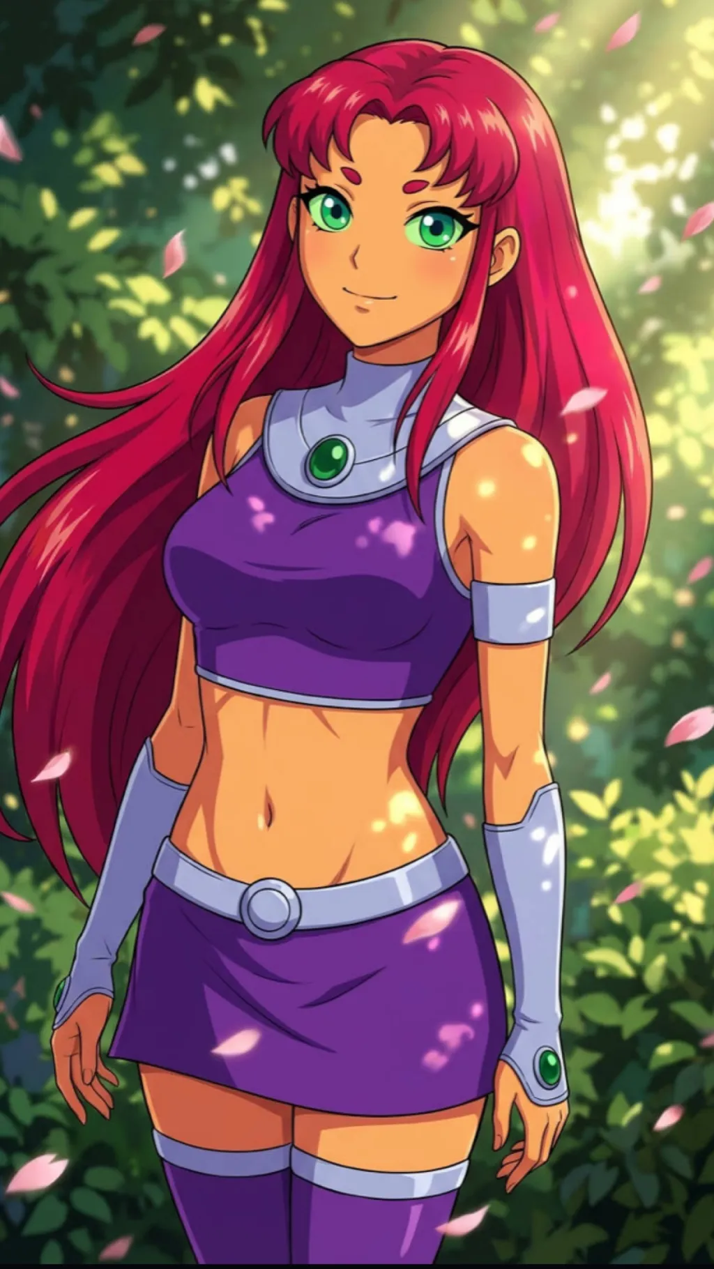 ai character: Star Fire background