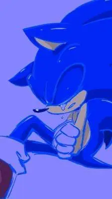 ai character: Sonic..?  background