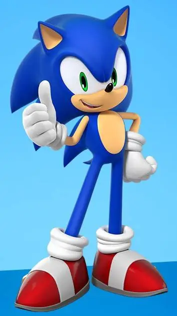 ai character: Sonic background