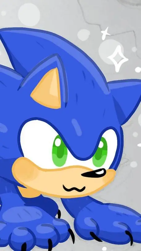 ai character: Sonic adopted pet background