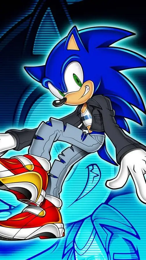 ai character: Sonic background