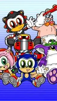 ai character: Sonic Babies background