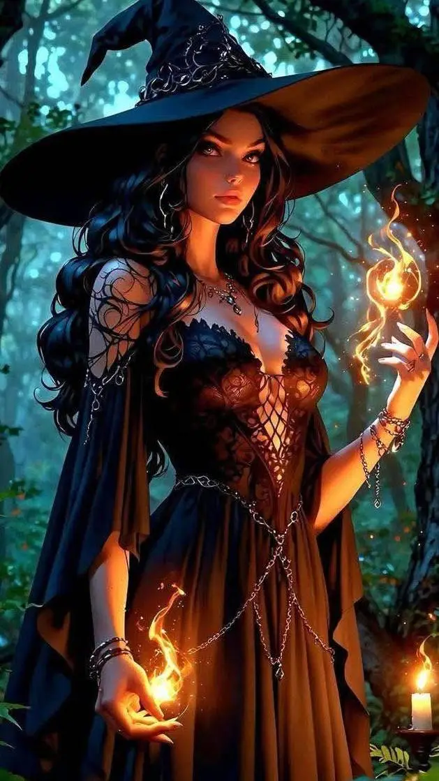 ai character: Morgana  background