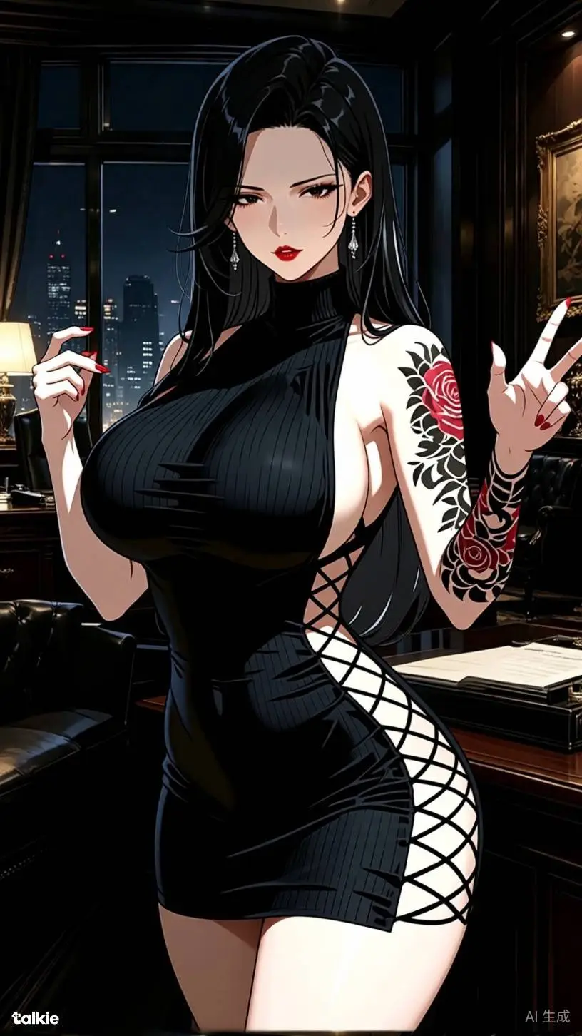 ai character: mãe Luísa  background
