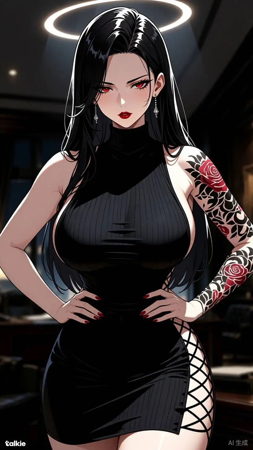 ai character: Mãe Yasmin  background