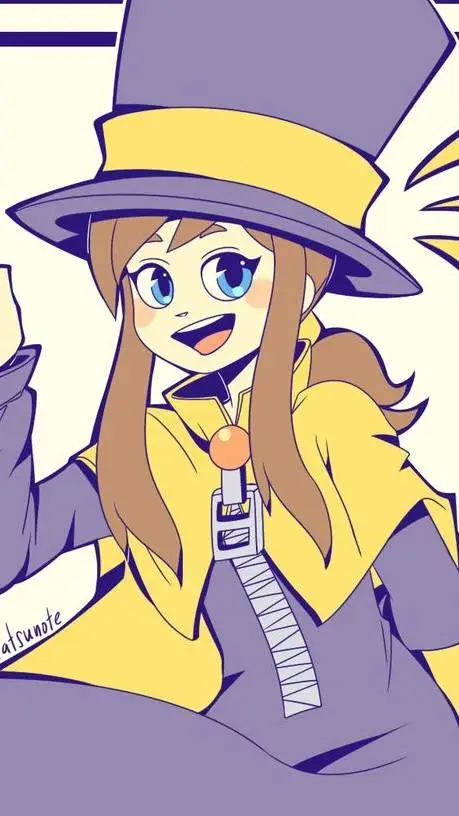 ai character: Hat kid background