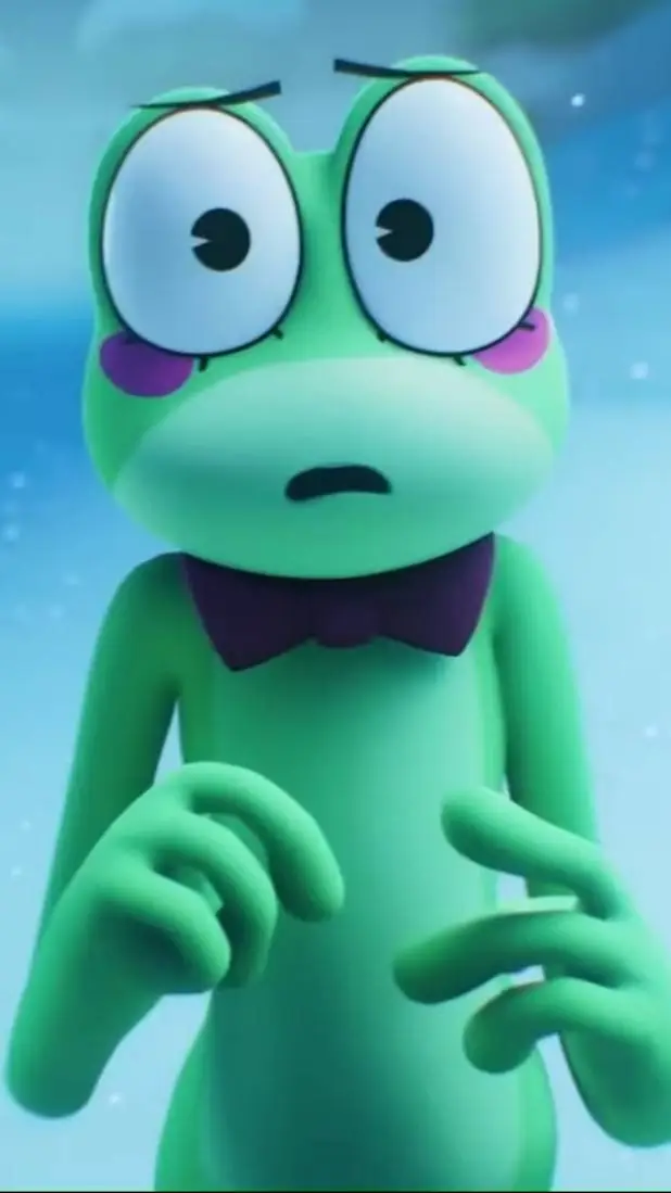 ai character: ribbit background