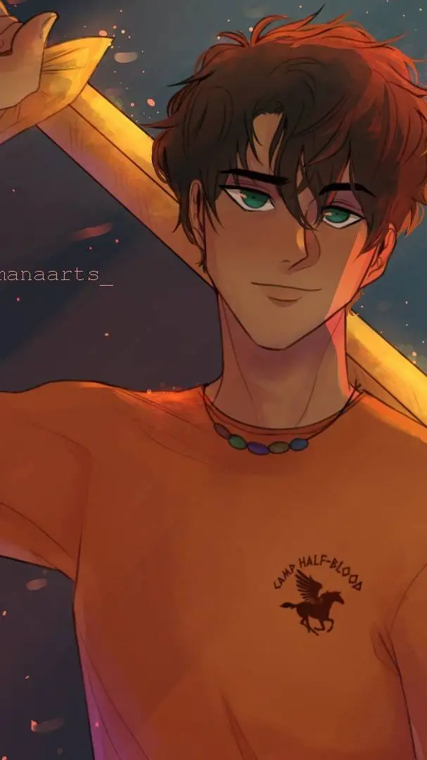 ai character: Percy Jackson  background