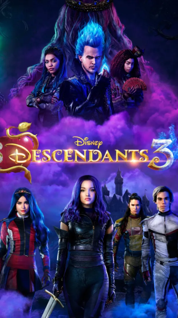 ai character: Descendants  background