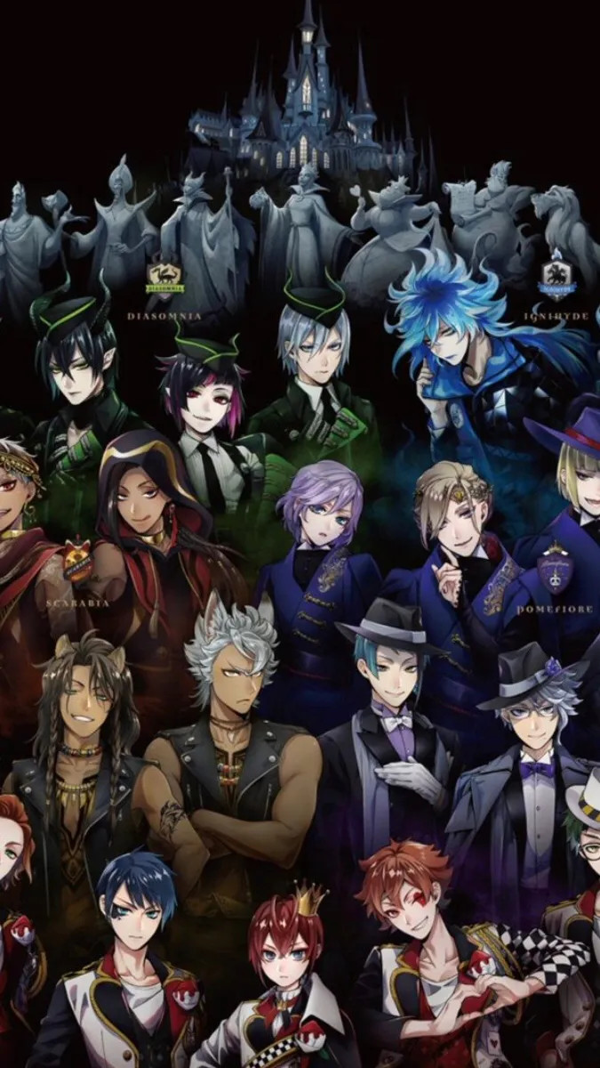 ai character: Twisted wonderland background