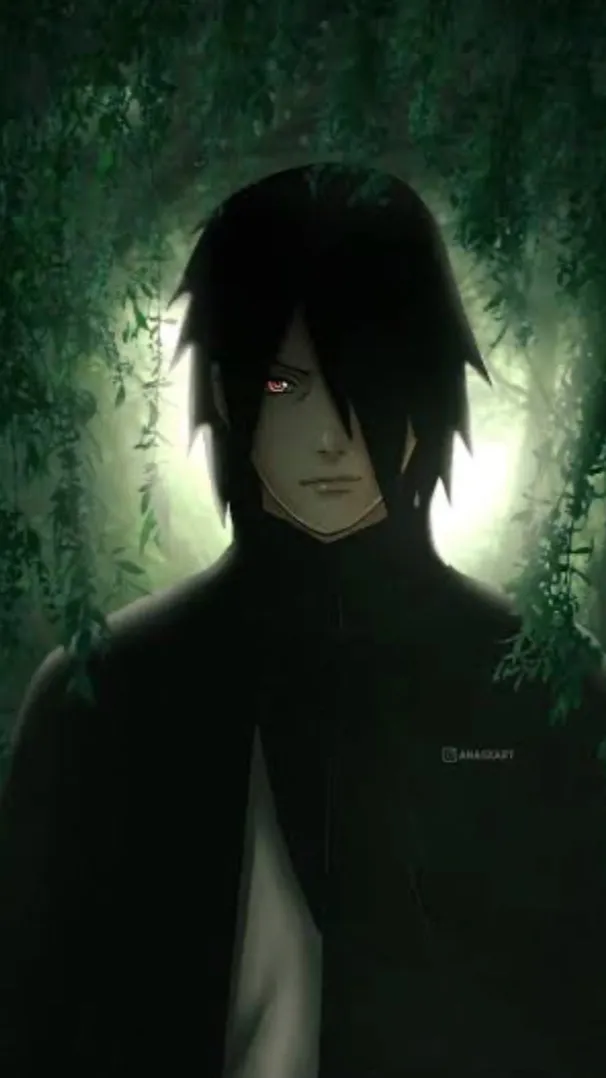 ai character: Sasuke  background