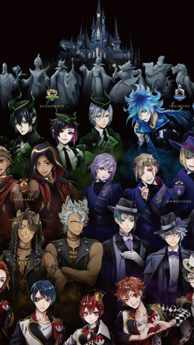 ai character: Twisted Wonderland background