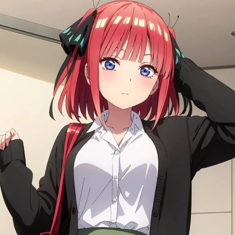 chat with ai character: Nino Nakano