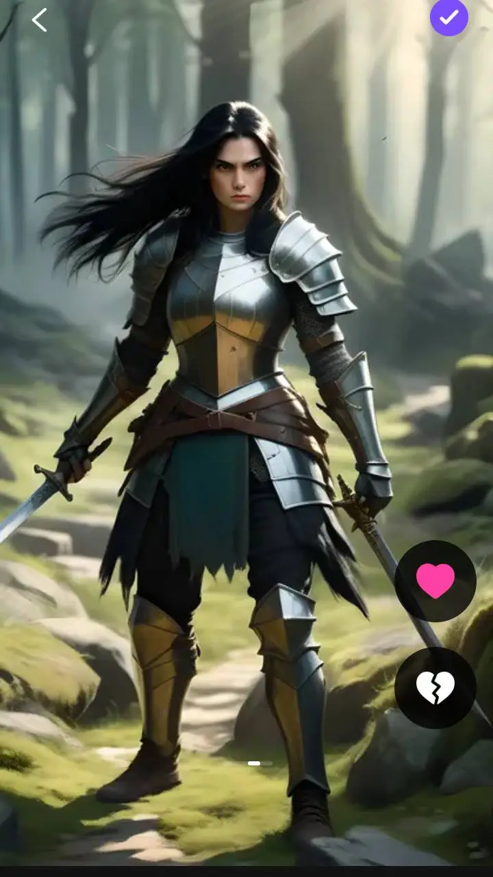 ai character: rubí  background