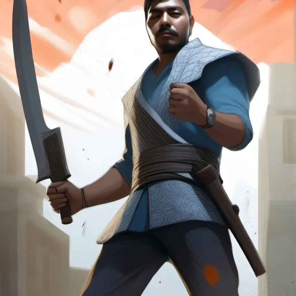 chat with ai character: guerrero m4 