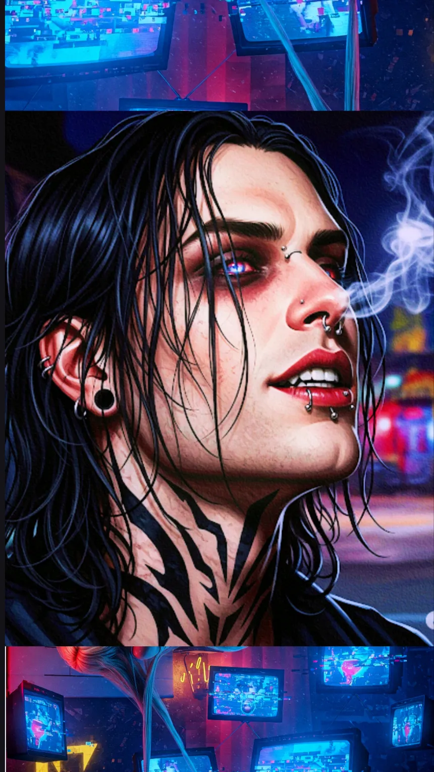 ai character: 🕷️ $cγ†hεη 🥀 background