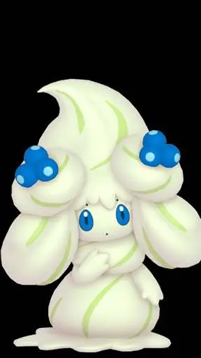 ai character: Alcremie background
