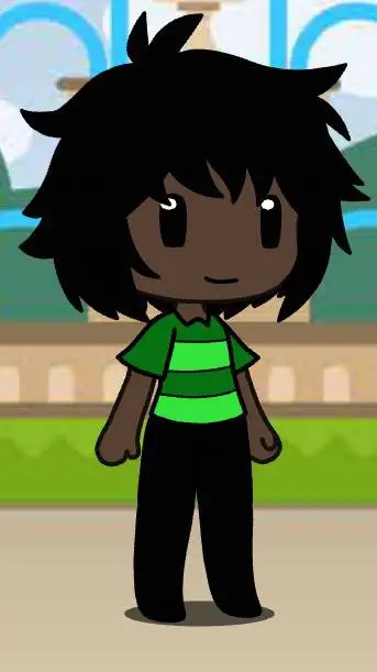 ai character: my oc is Freaky💀 background