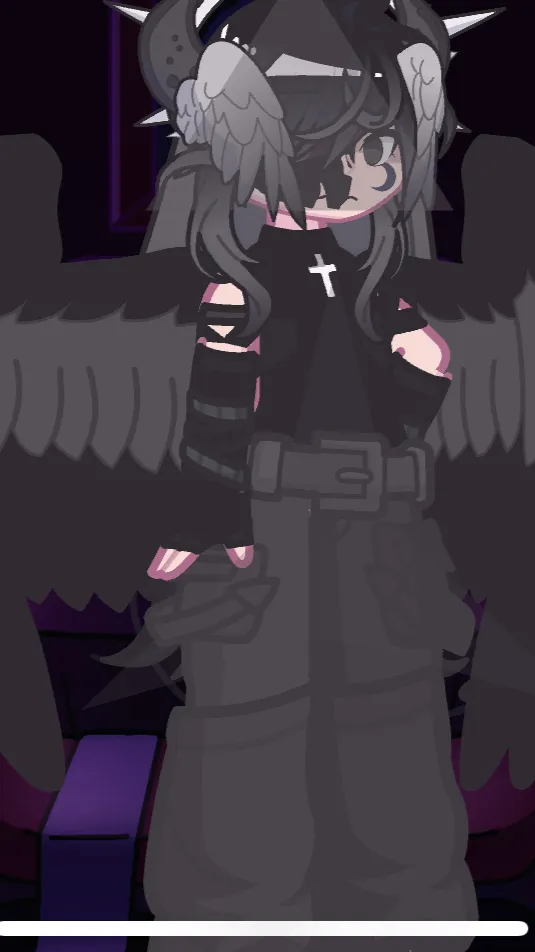 ai character: Sky (HH OC)  background