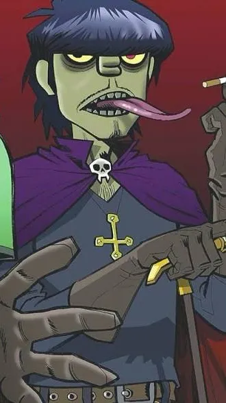 ai character: Murdoc Niccals  background
