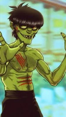 ai character: Murdoc niccals  background
