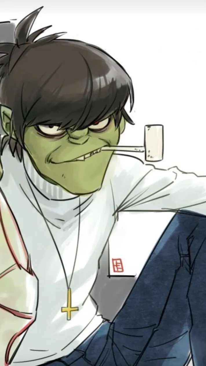 ai character: Murdoc Niccals  background