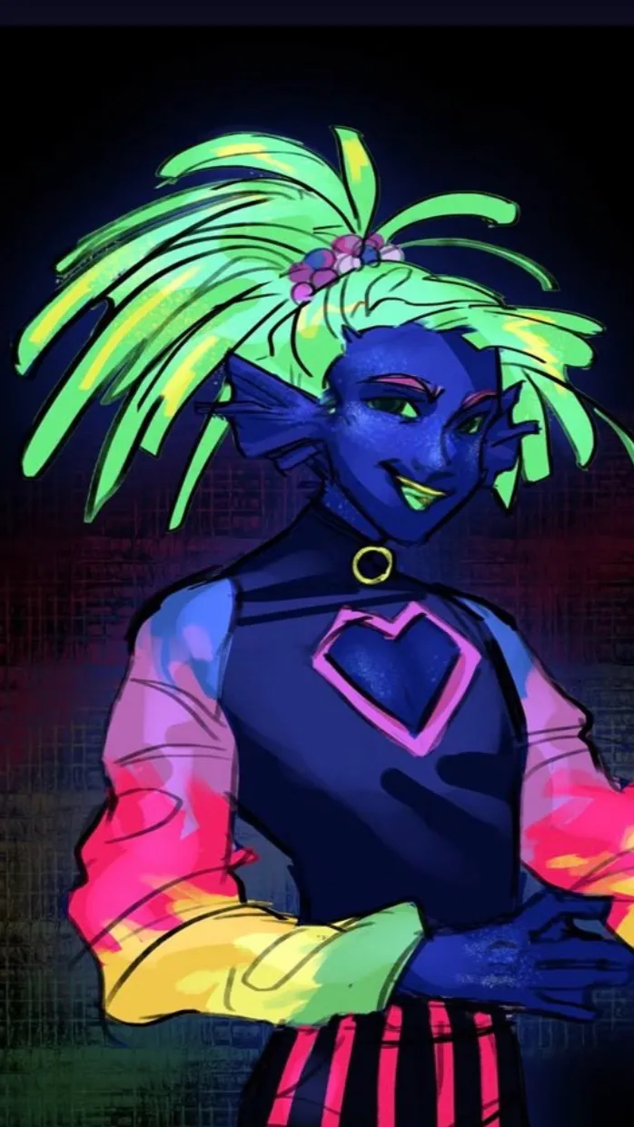 ai character: King Trollex  background