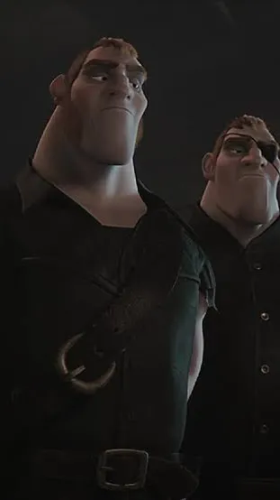 ai character:  Sideburns  Patchy background
