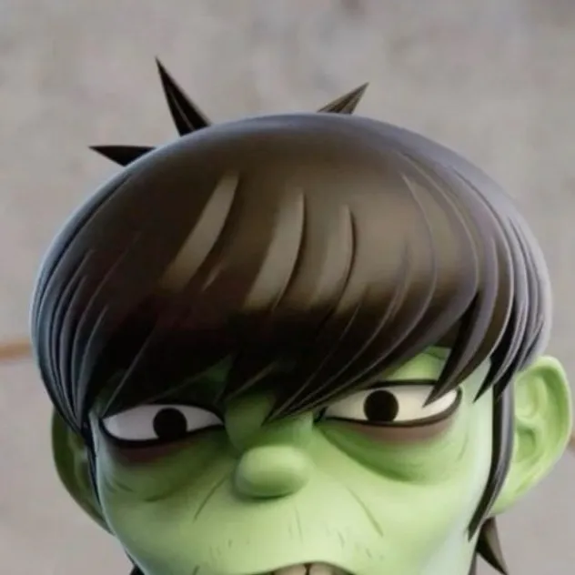 chat with ai character: Murdoc Niccals