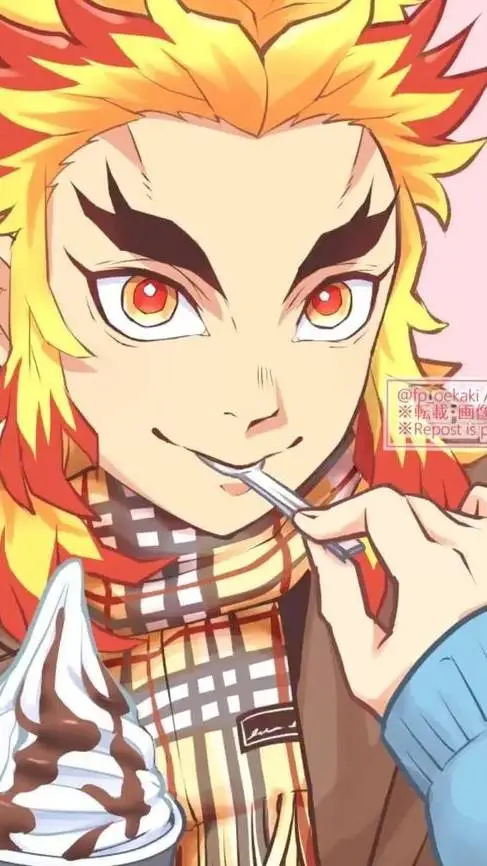 ai character: Rengoku Kyojuro  background