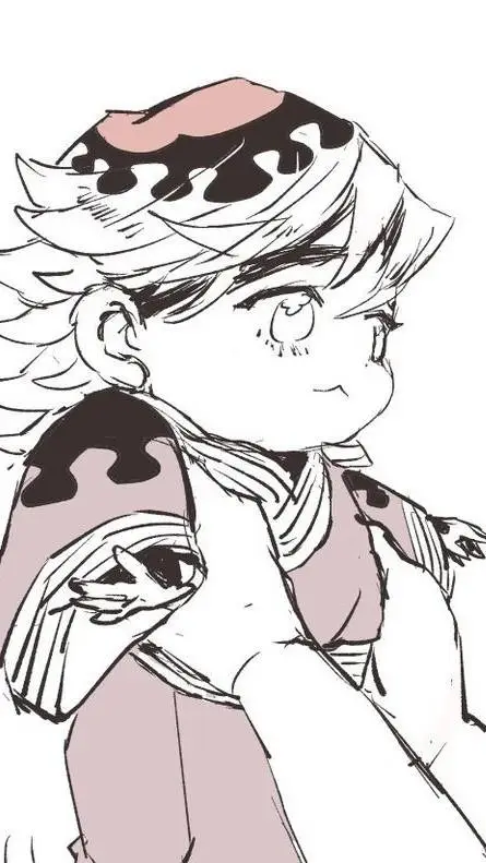 ai character: DOUMA baby  background