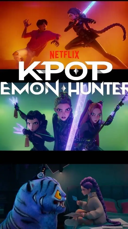 ai character: KPop demon Hunters background