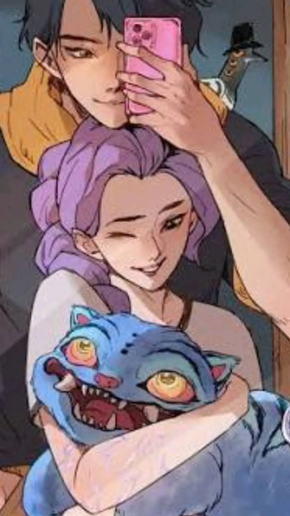 ai character: KPDH (Future) background