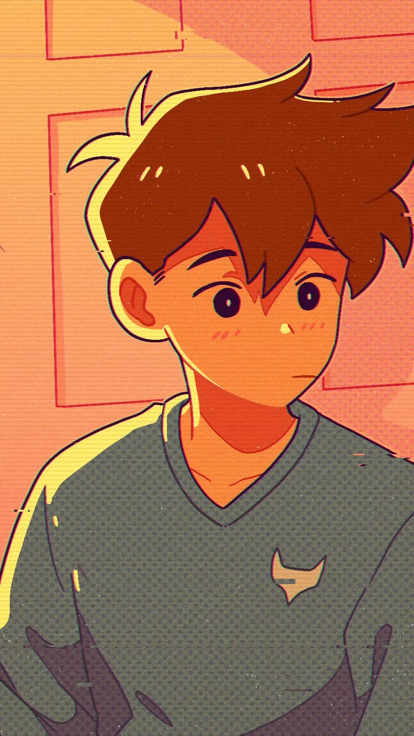 ai character: Hero Omori background