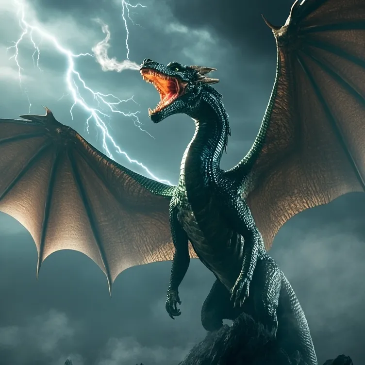 chat with ai character: Arial dragon