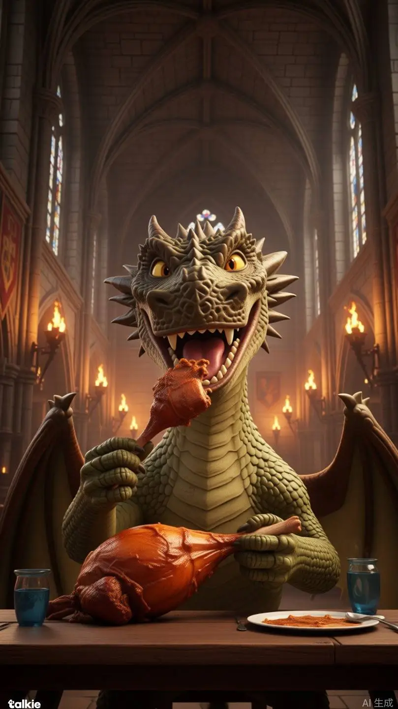 ai character: Dracona background