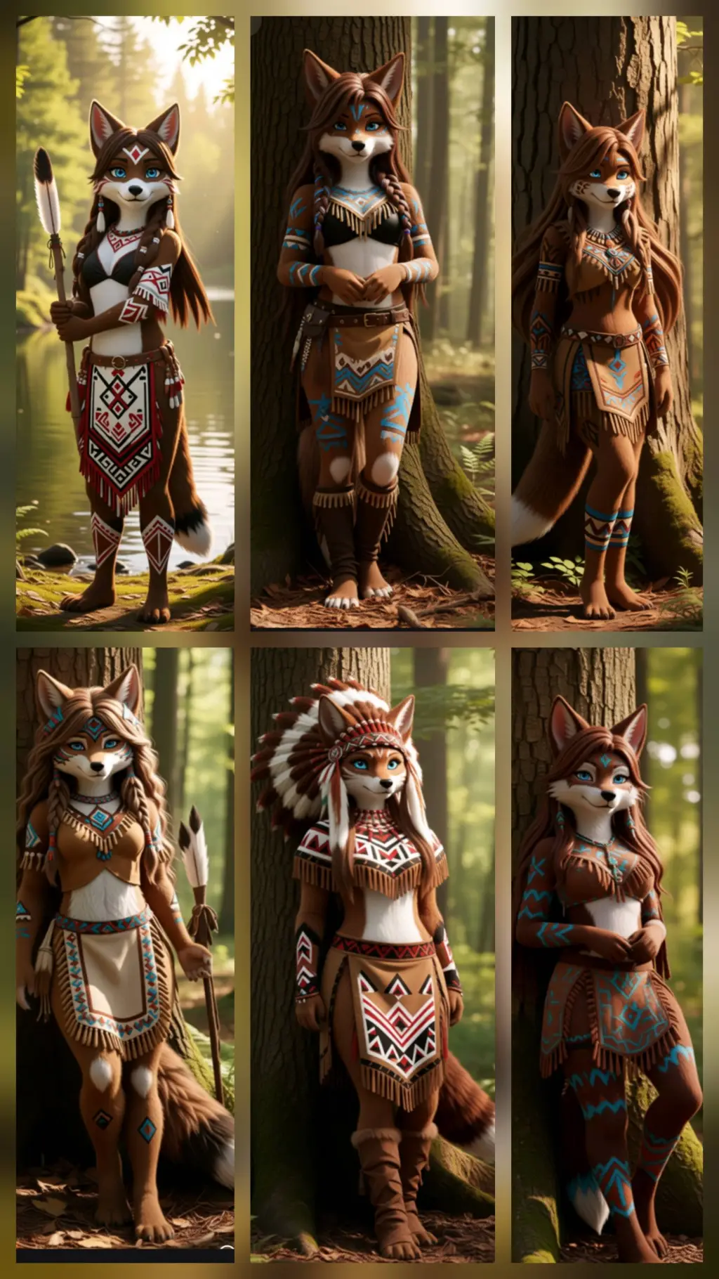 ai character: The tribe background