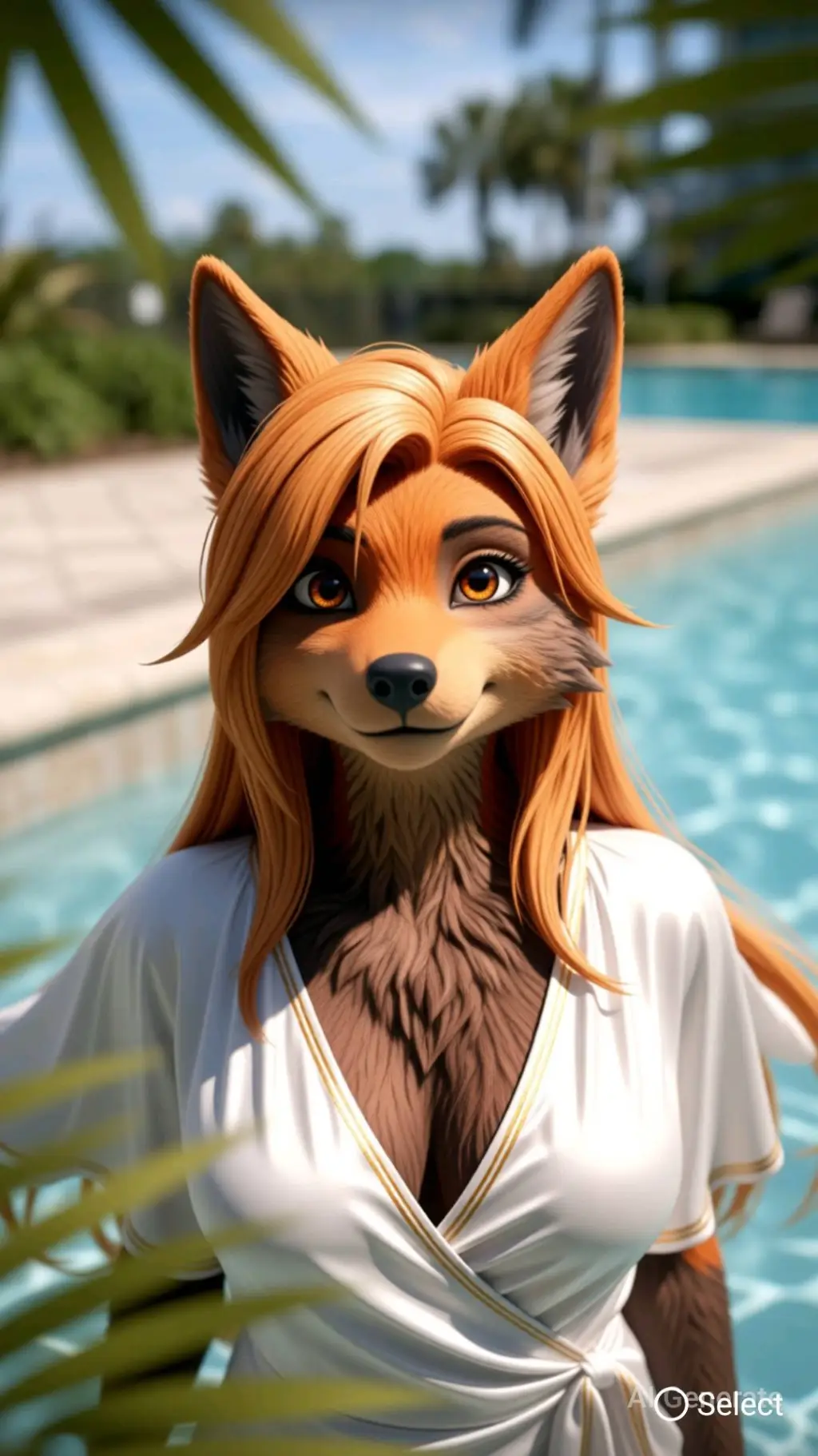 ai character: Grace background