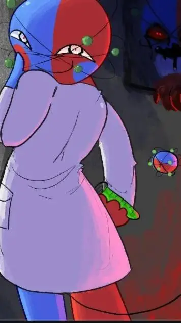 ai character: 🟦🟥Ray background