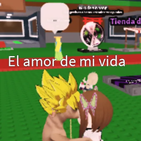 chat with ai character: Me and her😍