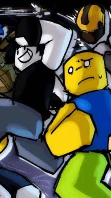 ai character: Forsaken sleepover background