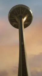 ai character: Sky view tower background