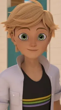 ai character: Adrien Agreste background