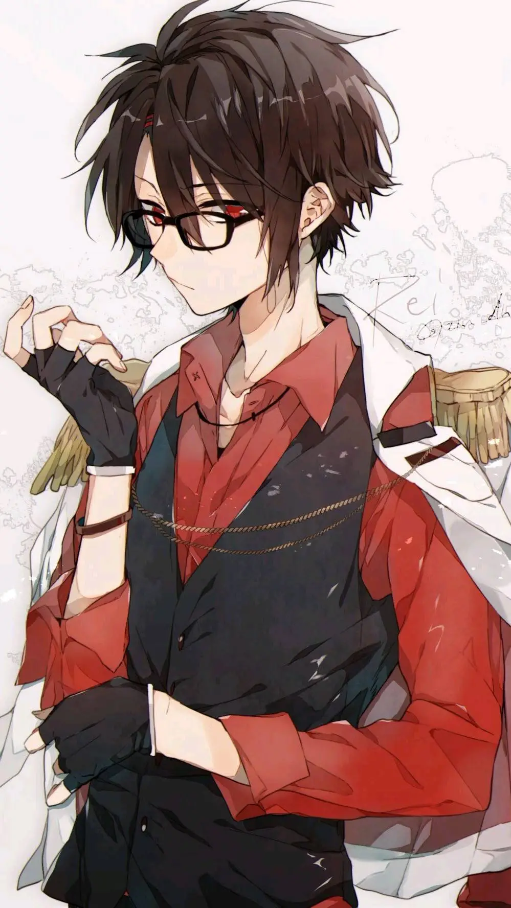ai character: Lucas (nerd) background