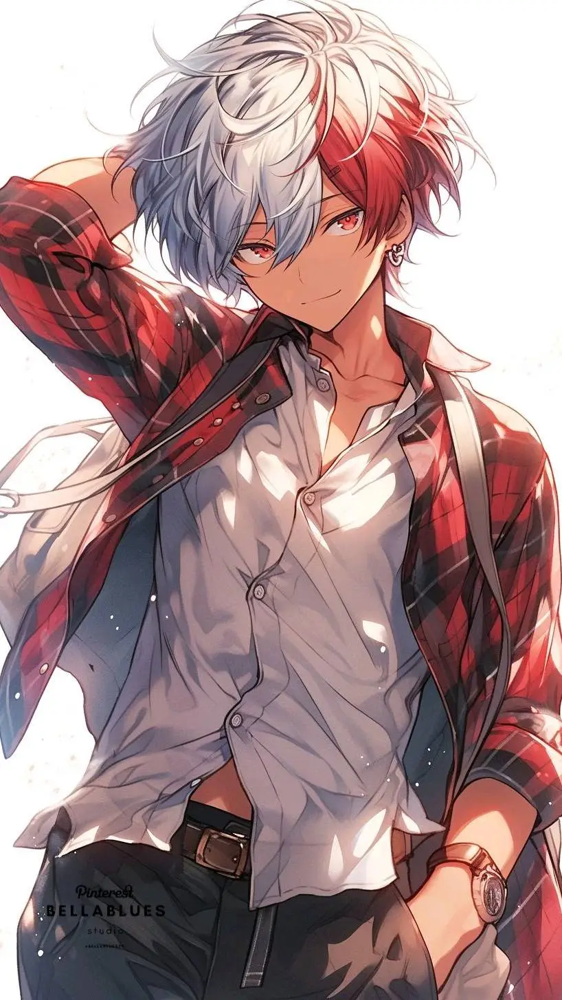 ai character: todoroki  background