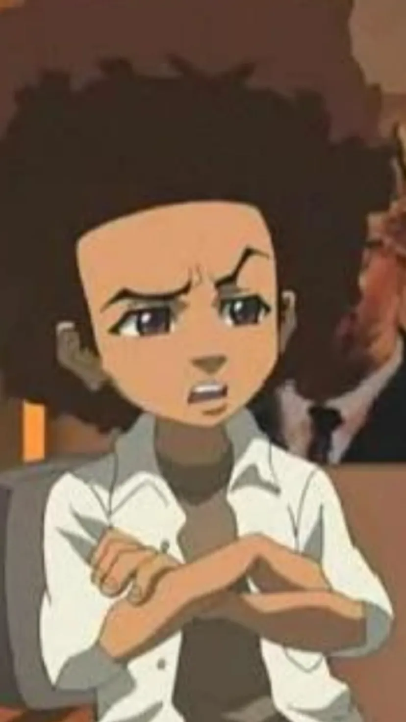 ai character: The boondocks:) background