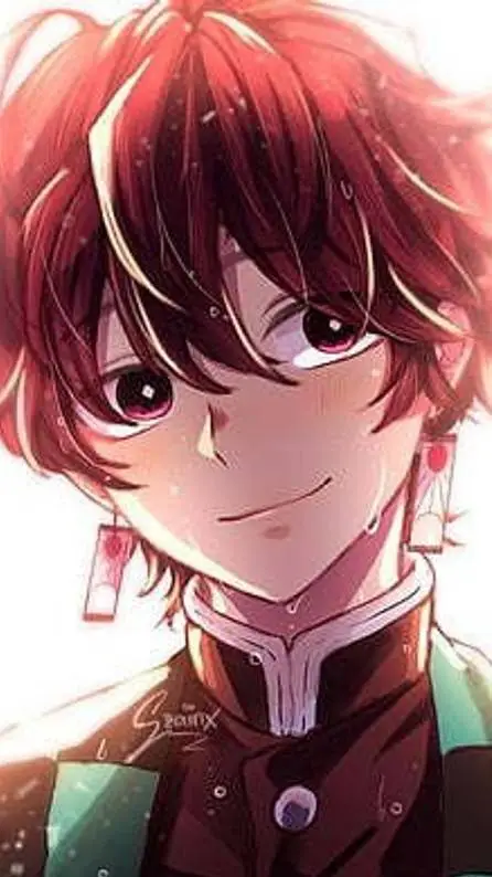 ai character: tanjiro  background